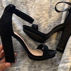 Black heels